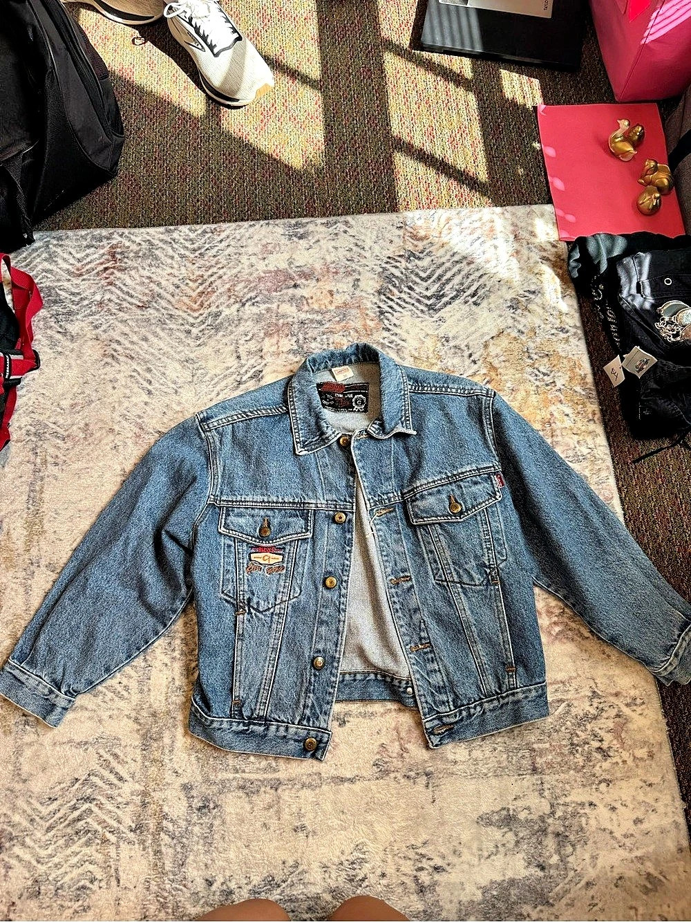 Casucci Denim Jacket in Blue Like New